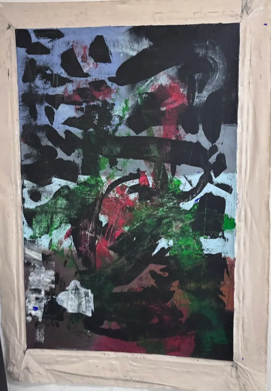 Dungeon, Acrylic on canvas, 120 x 180cm, 2025 by Paul Tymoshenko