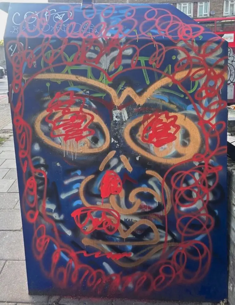Figure 4, Spray paint, Variable dimensions, 2026 by Paul Tymoshenko